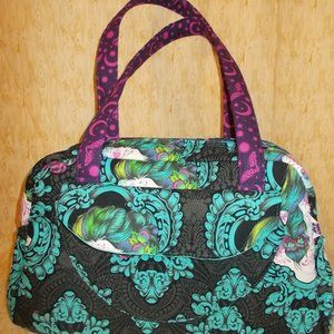 Steampunk Teal Large Purse or Carry On B…